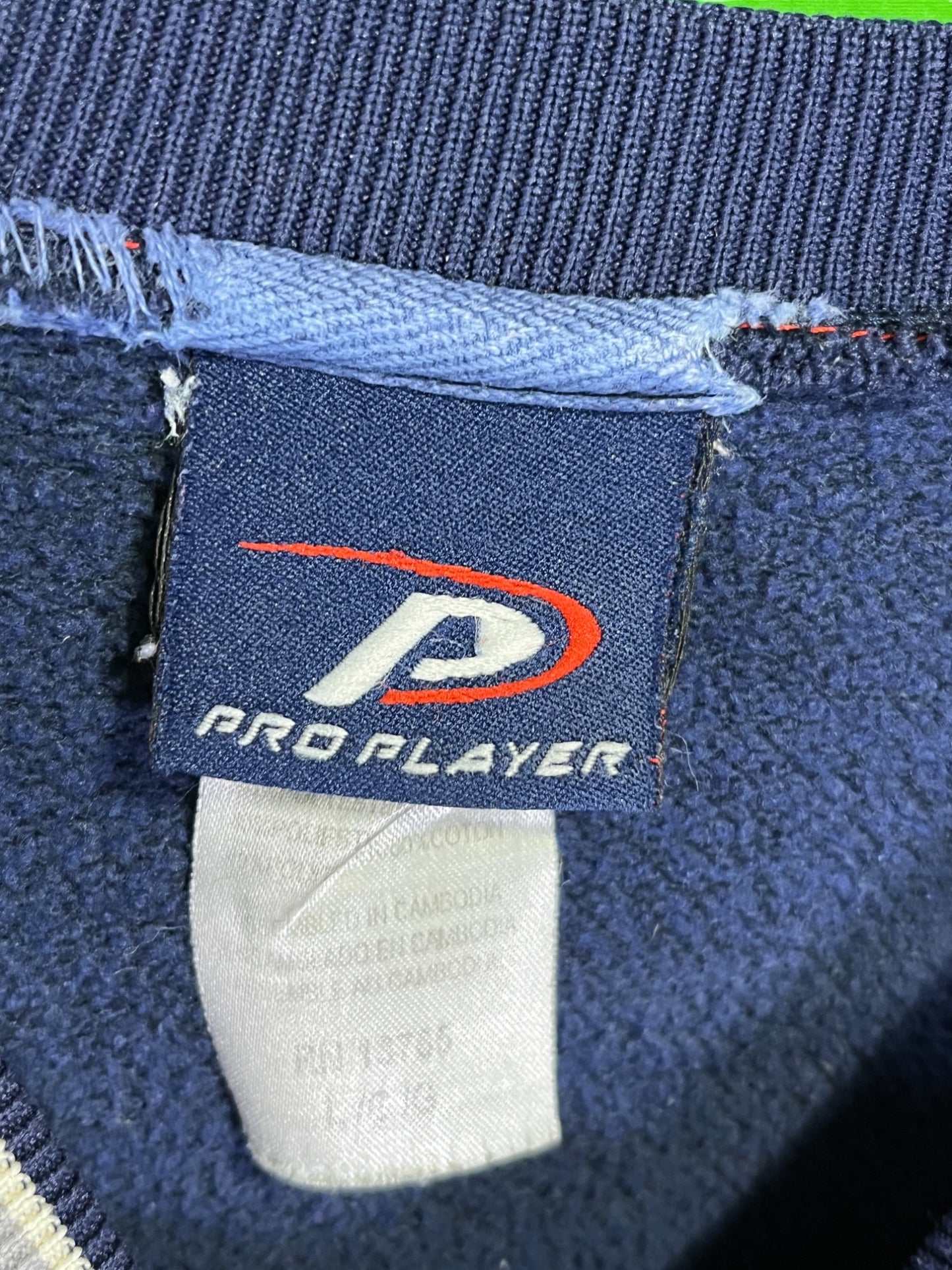 Vintage 90's Pro Player Denver Broncos Crewneck Sweater Size Large