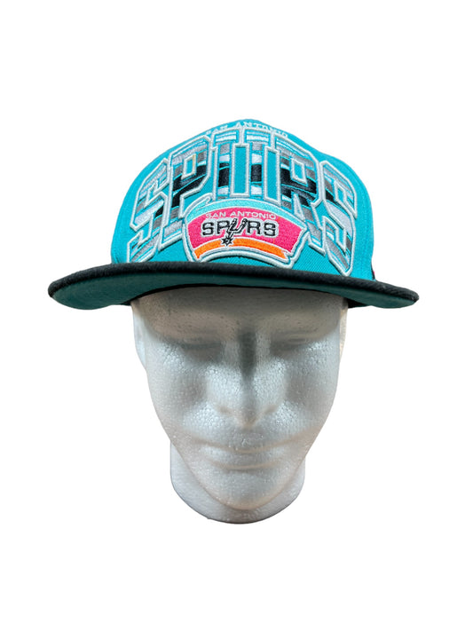 New Era San Antonio Spurs NBA Blue Snapback Hat