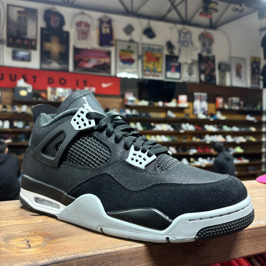 Jordan 4 'Black Canvas' Size 13 (DS)