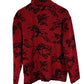 Vintage Rhonda Stark Fleece Horse All Over Print Sweater Size Medium