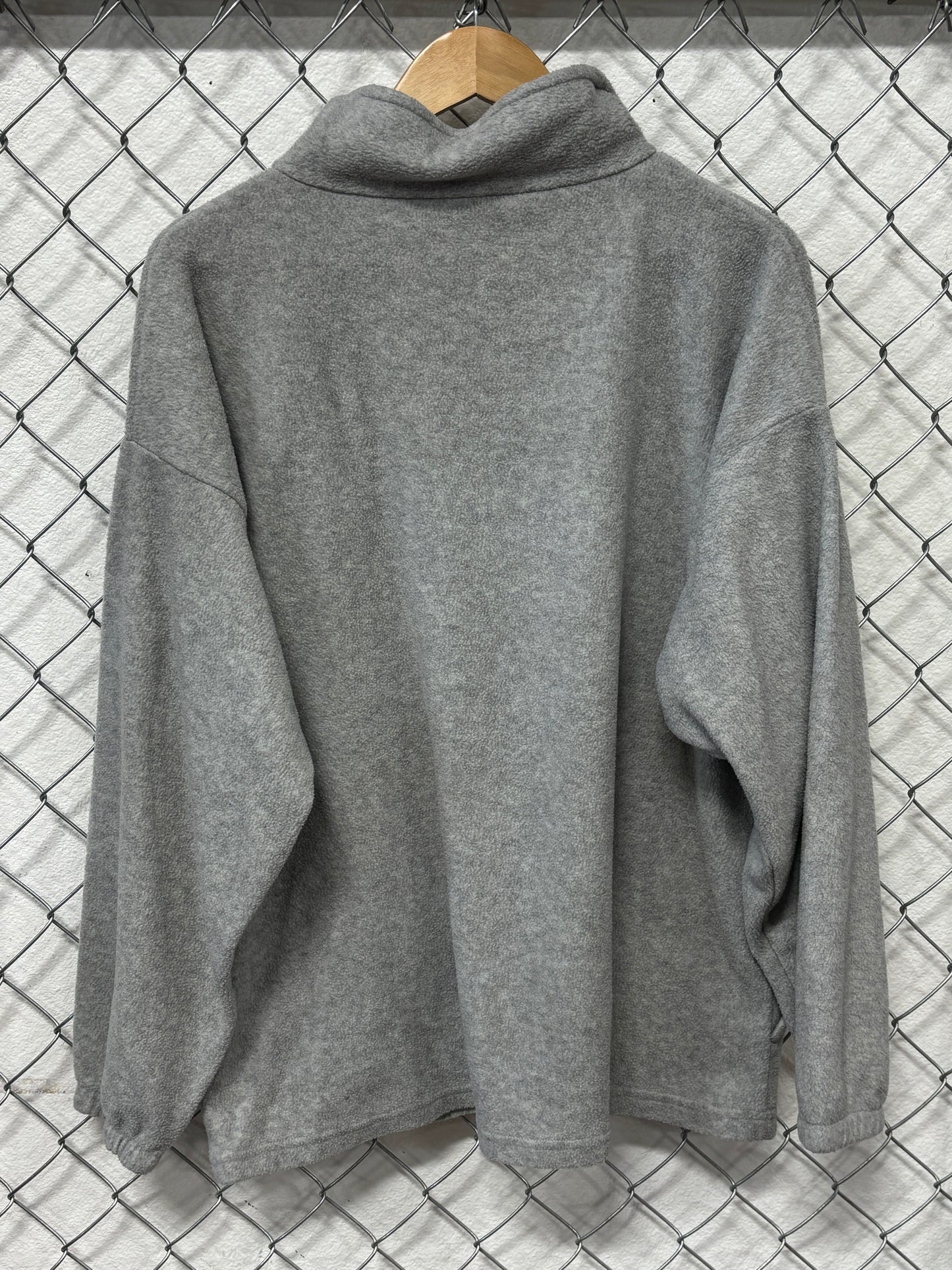 USA Olympics Beijing Grey Fleece Zip Up Sweater Size XL