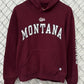 Vintage Y2K Russell Athletic University of Montana Grizzlies Hoodie Size Small