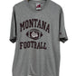 Vintage University of Montana Grizzlies Football Graphic Tee Size XL