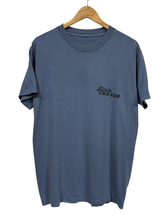Vintage 80's Miles City Montana Smoke Chaser Graphic Tee Size XL