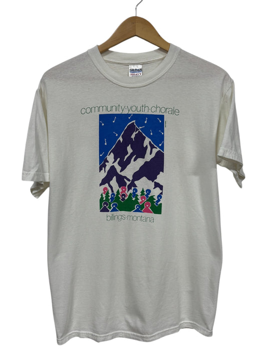 Vintage Billings Montana Community Youth Chorale Graphic Tee Size Medium