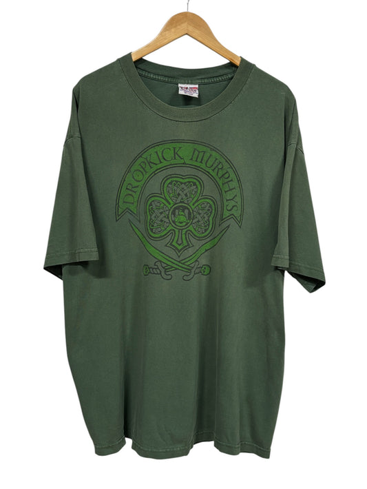 Dropkick Murphys Clover Band Logo Tour Graphic Tee Size XXL