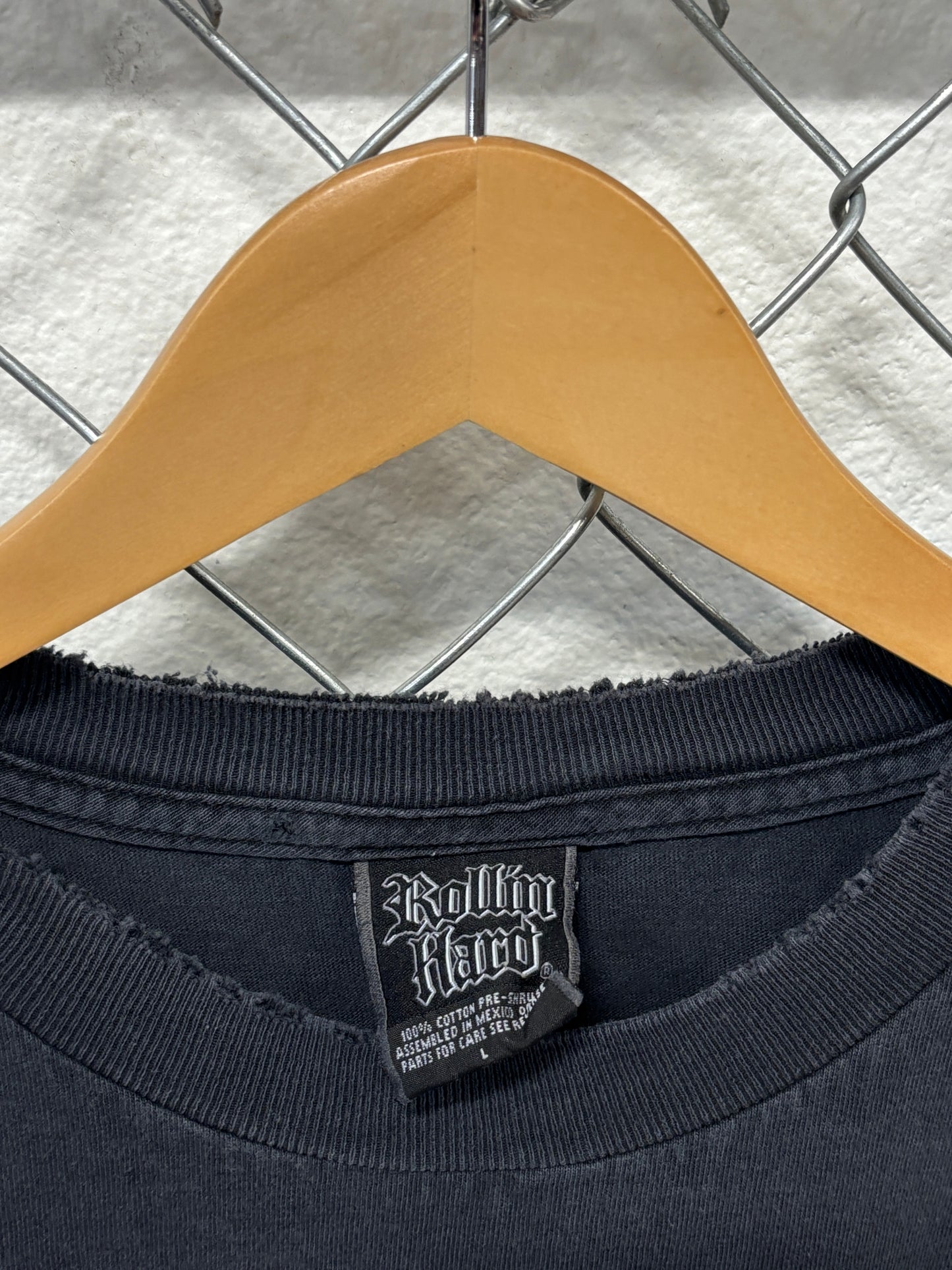 Vintage Y2K Rollin Hard Lowrider Graphic Tee Size Large