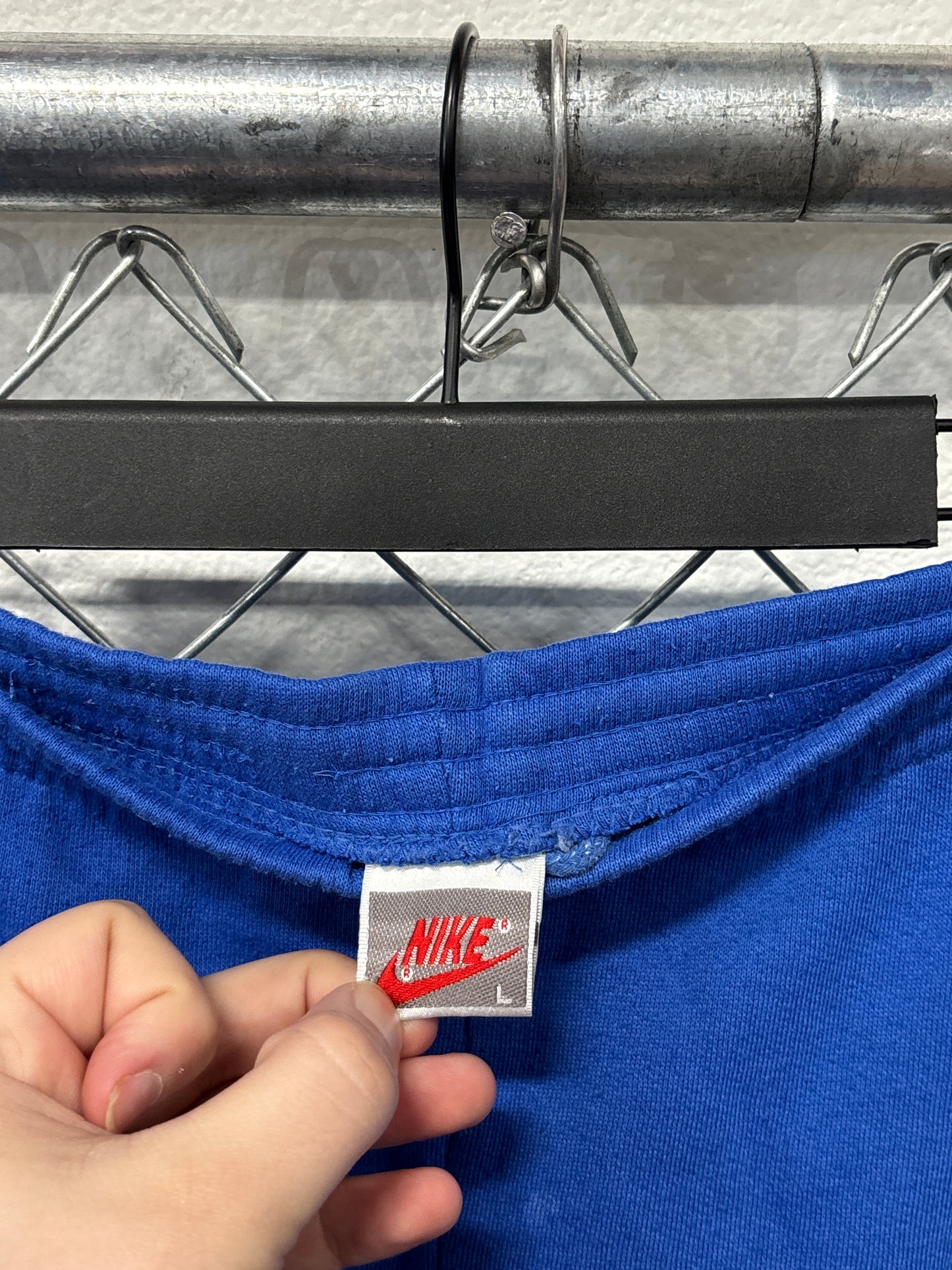 Vintage 90's Nike Silver Tag Blue Sweatpants Size Large