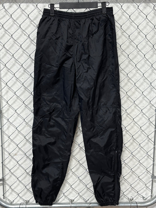 Vintage 90's Nike Silver Tag Nylon Warm Up Pants Size Medium