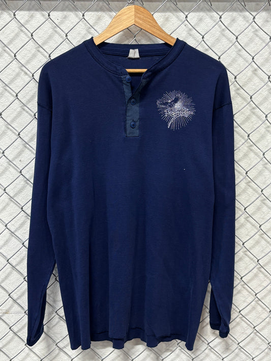 Vintage 90's Rising Spirit Native American Long Sleeve Shirt Size XL