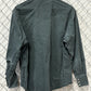 Vintage Wrangler Green Pearl Snap Distressed Button Up Shirt Size XL