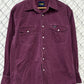 Vintage Wrangler Red Pearl Snap Button Up Western Shirt Size XL