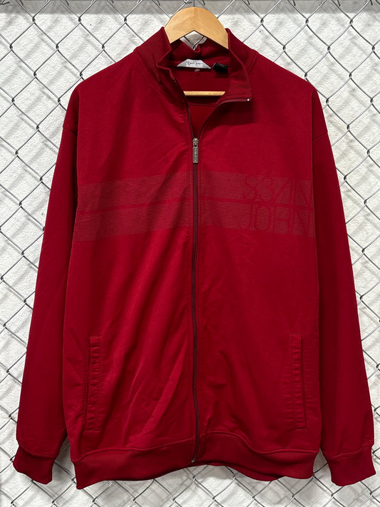 Vintage Y2K Sean John Red Track Suit Jacket Size XL