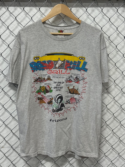 Vintage Arizona Road Kill Cafe Greatest Hits Tee Size XL