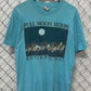 Vintage 90's Kevin Red Star Full Moon Riders Art Tee Size Large