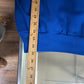 Vintage 90's Blue Bedazzled Flower Graphic Sweater Size Large