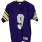Vintage Logo 7 Minnesota Vikings #9 Football NFL Jersey Size XL