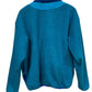 Vintage 90's Nike Silver Tag Blue Fleece Zip Up Jacket Size Large