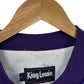 Vintage 80's Laurel Locomotives Montana Satin Purple Jacket Size Large
