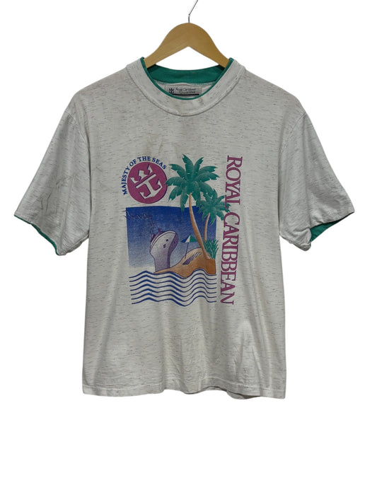 Vintage 90's Royal Caribbean Majesty of the Seas Cruise Tee Size Medium