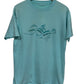 Vintage 90's Fishing Nature Graphic Tee Size Large