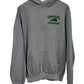 Vintage 90's Russell Athletic Central High Montana Grey Hoodie Size Large
