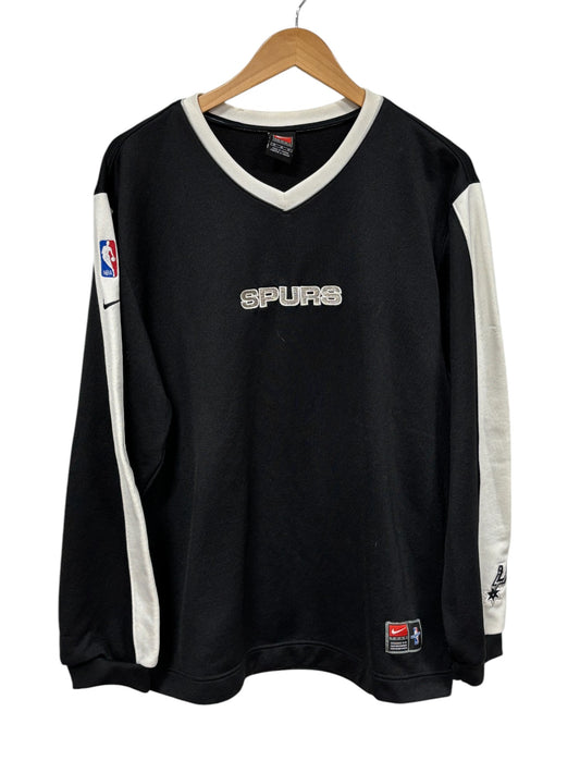 Vintage 90's Nike San Antonio Spurs Warm Up Shooting Shirt Size Medium