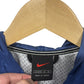 Vintage 90's Nike Quarter Zip Blue Red Windbreaker Jacket Size Medium (Womens)