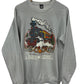 Vintage 1989 Northwest Centennial Train Graphic Sweater Size XL