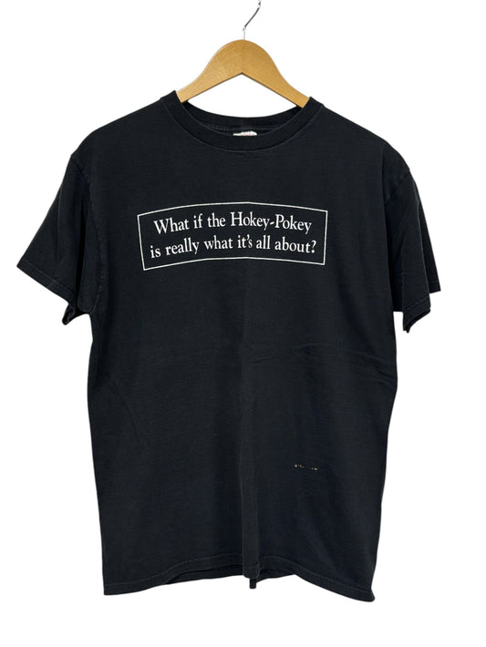Vintage 90's Hokey-Pokey Graphic Tee Size Large