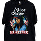 Vintage 00's Alice Cooper President Elected Graphic Tee Size XL