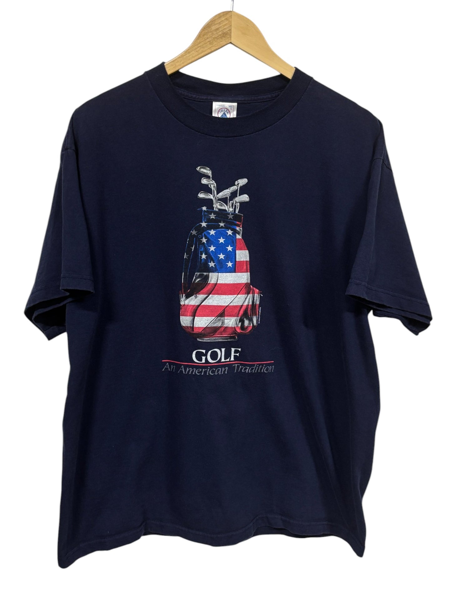 Vintage Golf An American Tradition Graphic Tee Size Large