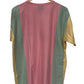 Vintage 90's 955 Originals Colorblock Pastel Striped Tee Size Large