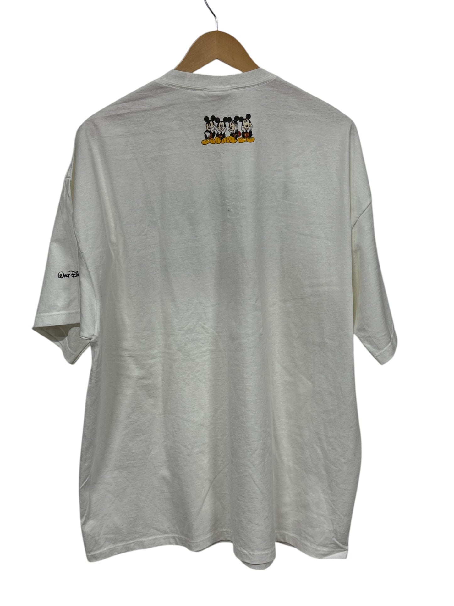 Vintage 90's Disney Mickey Mouse Group Cartoon Graphic Tee Size XL