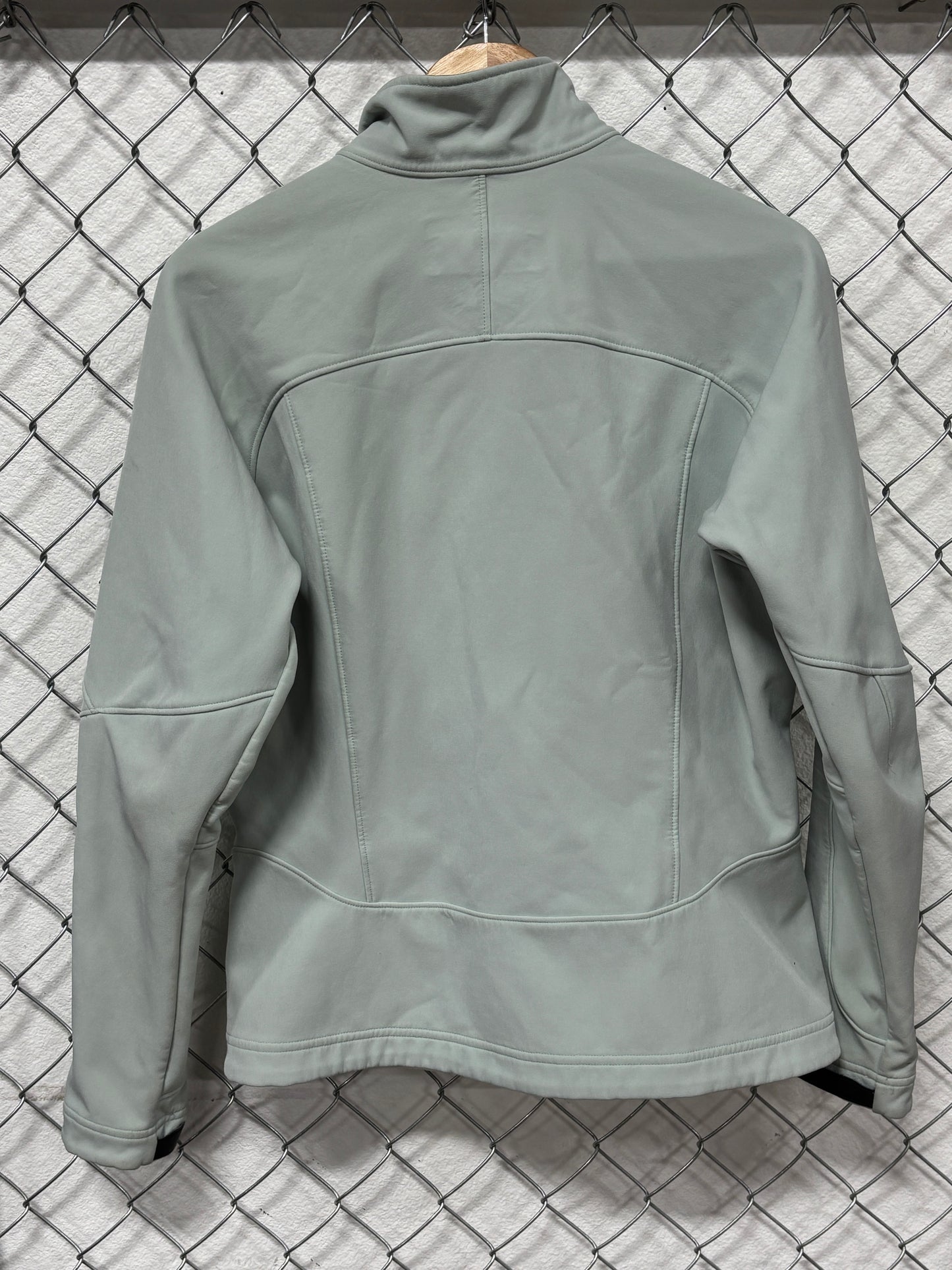 Vintage Patagonia Mint Green Fleece Lined Women's Shell Jacket Size Medium