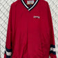 Vintage Y2K Champion Red Pullover Windbreaker Jacket Size XXL