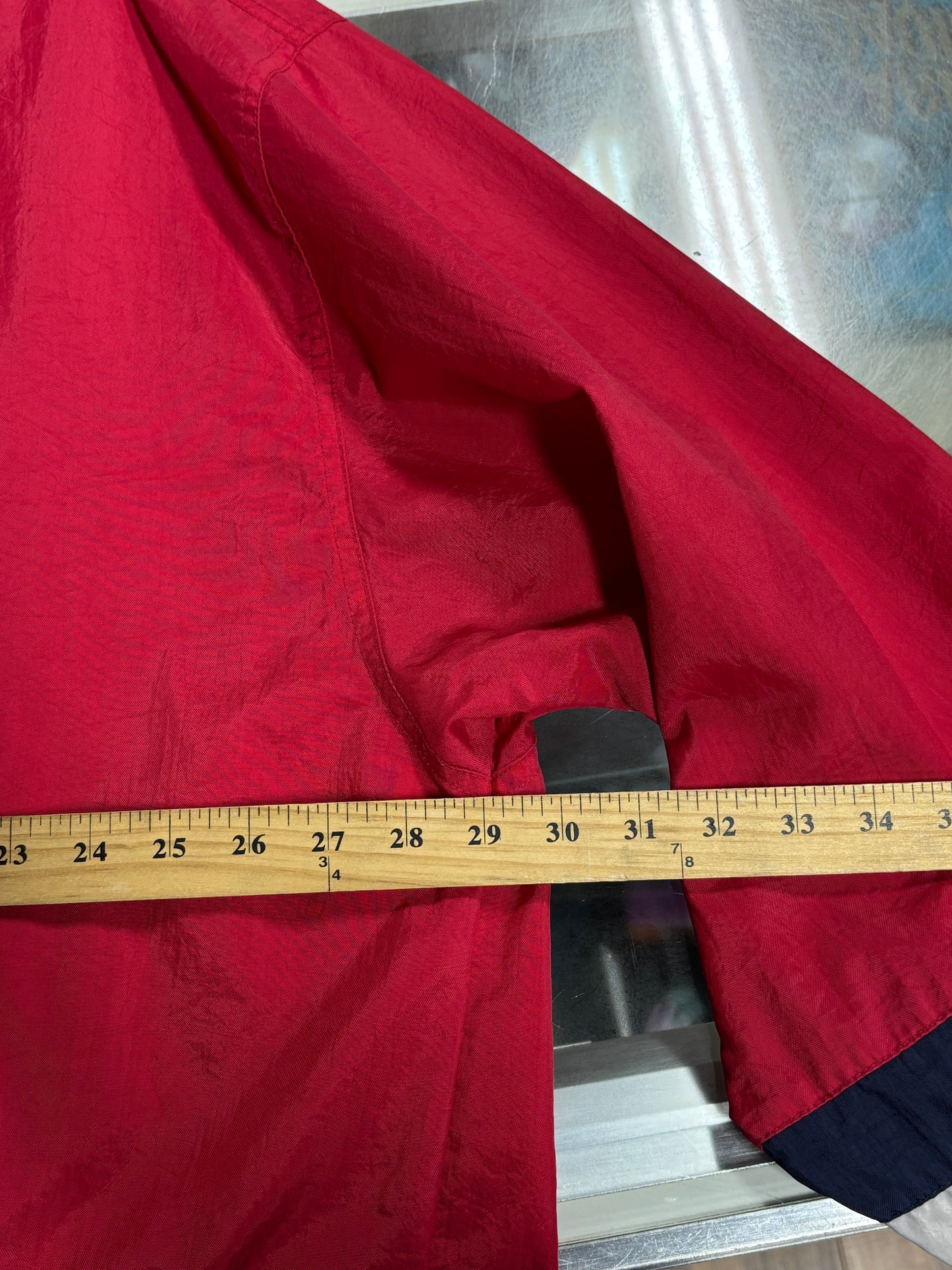 Vintage Y2K Champion Red Pullover Windbreaker Jacket Size XXL
