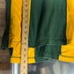 Vintage Green Bay Packers Striped NFL Rugby Shirt Size XL