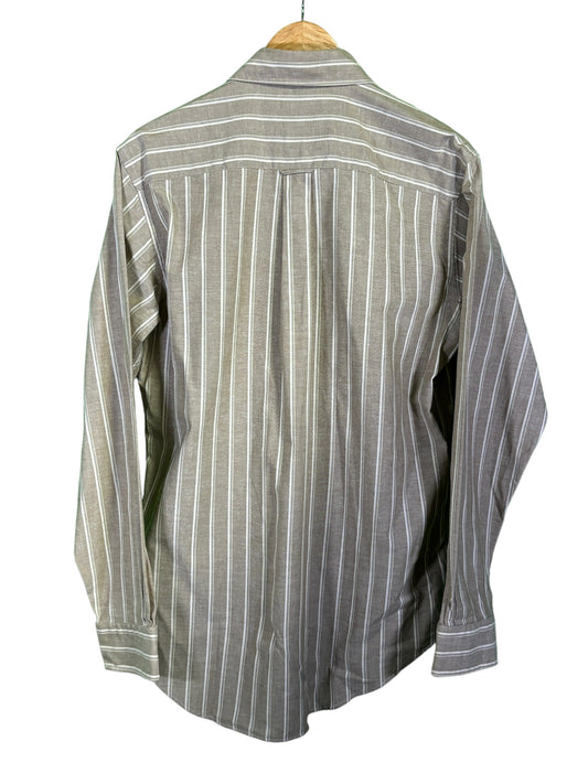 Vintage 90's Chaps Ralph Lauren Striped Long Sleeve Button Up Size Large