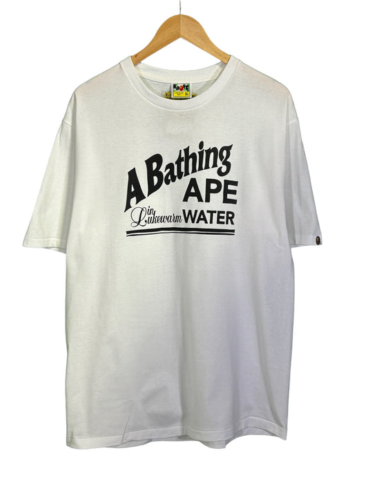 Bape in Lukewarm Water Graphic Tee Size Small (DS)
