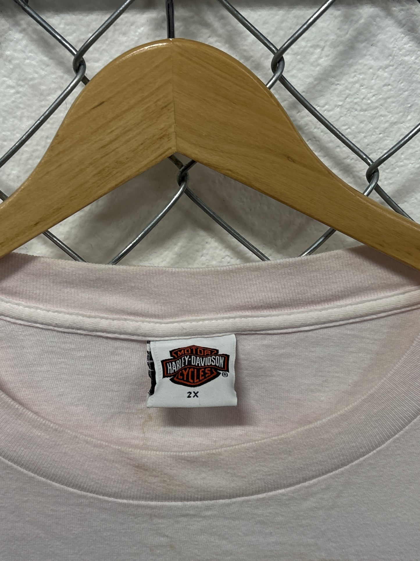 Vintage Y2K Harley Davidson Fargo ND Long Sleeve Biker Shirt Size XXL