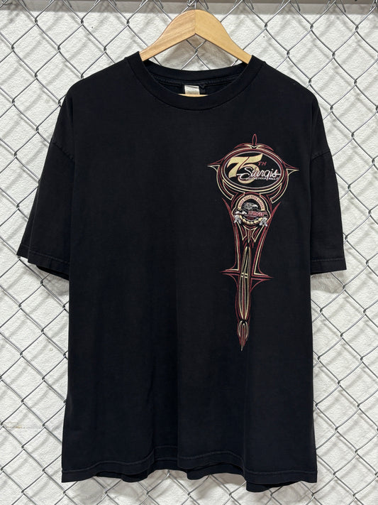 Harley Davidson 75th Anniversary Sturgis Biker Graphic Tee Size XXL