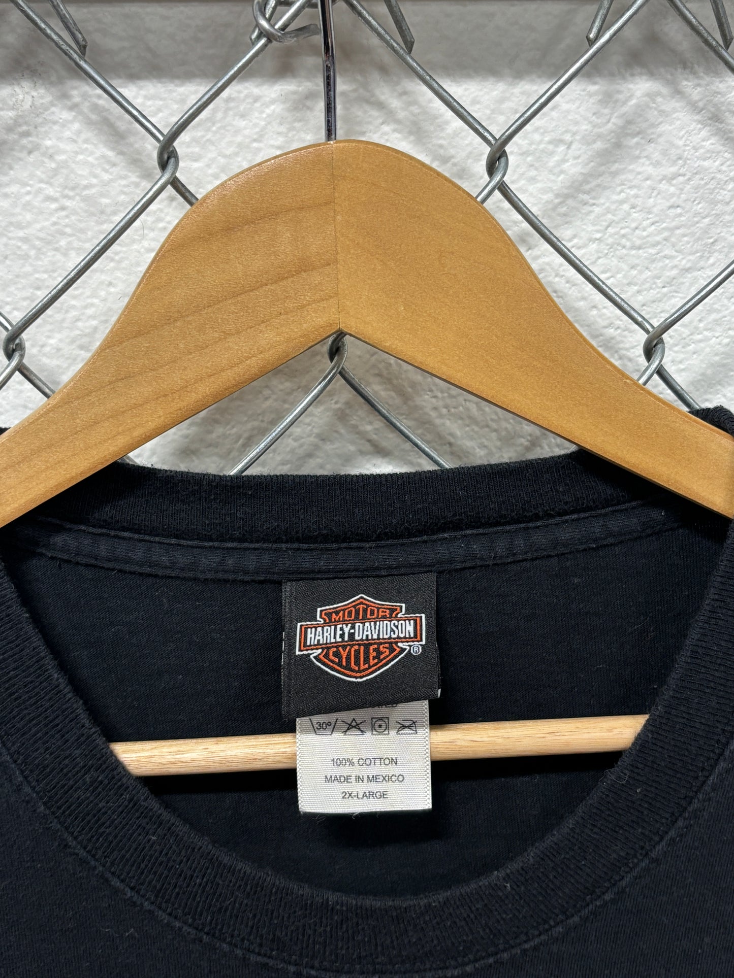 Vintage Y2K Harley Davidson Thunderbolt Butte Montana Biker Tee Size XXL