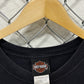 Vintage Y2K Harley Davidson Las Vegas Skull Cards Biker Tee Size XXL