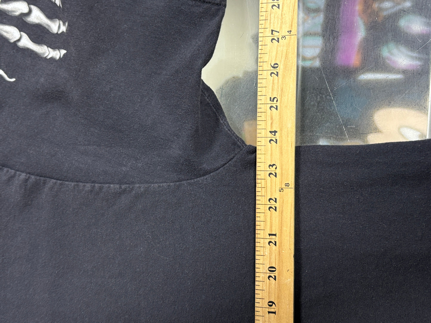 Vintage Y2K Harley Davidson Las Vegas Skull Cards Biker Tee Size XXL