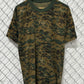 Vintage 90's Military Digital Camo Tee Size Medium