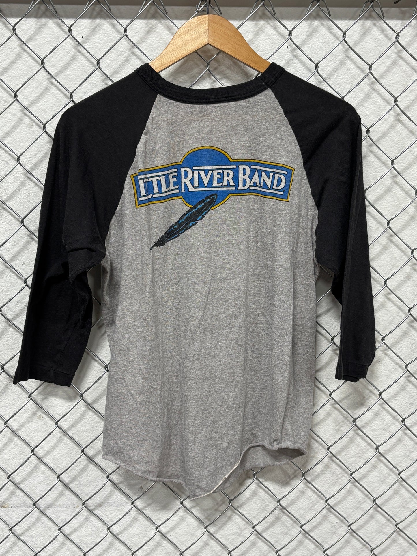 Vintage 1983 Little River Band 3/4 Sleeve Band Graphic Tee Size S/M