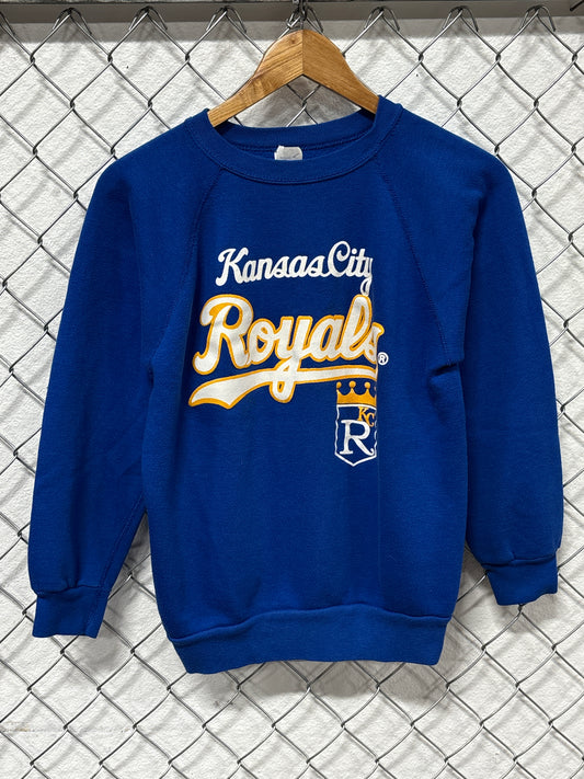 Vintage 90's Kansas City Royals Baseball Logo Sweater Size Medium