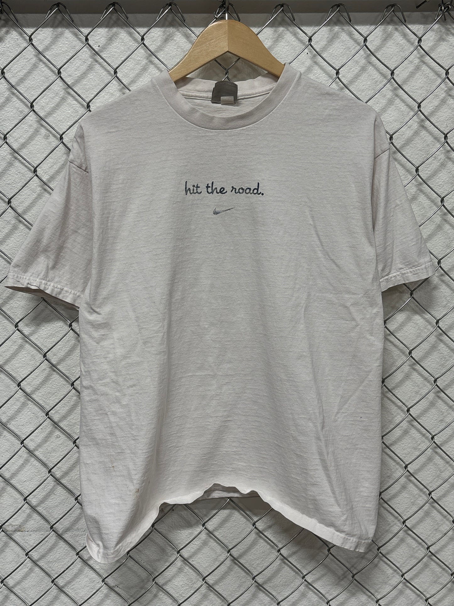 Vintage Nike Hit the Road Niketown Graphic Tee Size Large