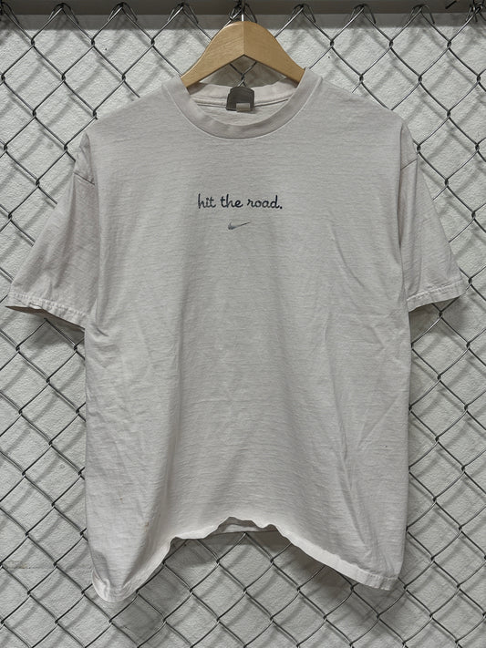 Vintage Nike Hit the Road Niketown Graphic Tee Size Large
